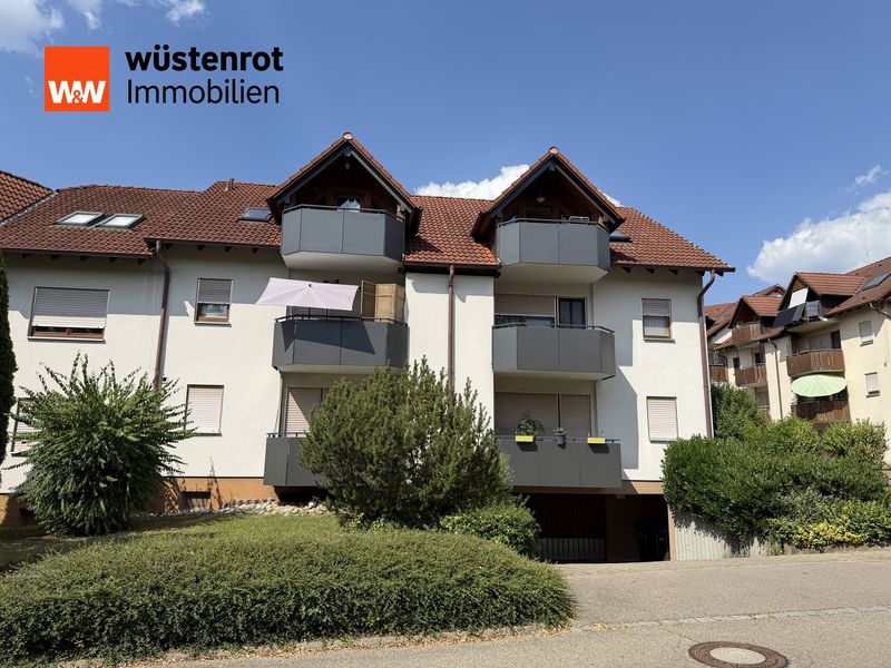 Wohnen in Stadtnähe – gepflegte 3-Zimmer-Wohnung mit Tiefgaragenstellplatz